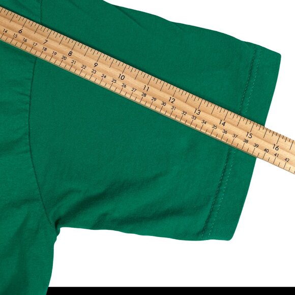 Y2K Element Block Print Grunge T-Shirt, Size Large - Picture 9 of 10